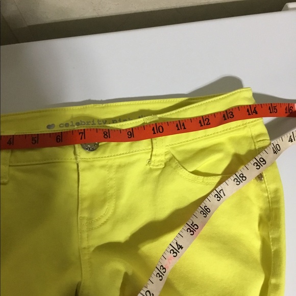Celebrity Pink Lime Punch Skinny Jeans Size 1 - Picture 7 of 7